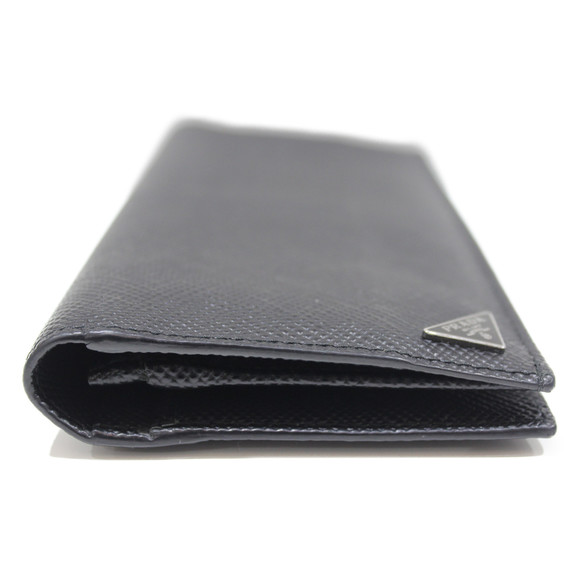 Prada Bi-fold Long Wallet Leather Black - Picture 5 of 11